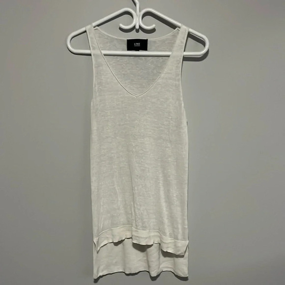 LINE light linen tank top XS - Picture 3 of 5